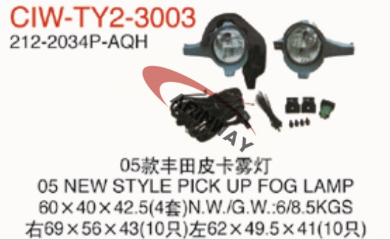 05 vigo fog lamp