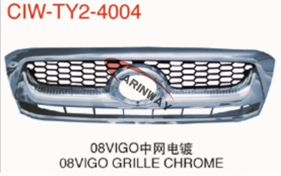 08 VIGO GRILLE CHROME