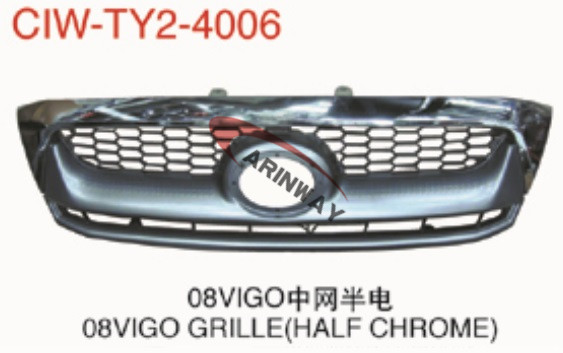 08 VIGO GRILLE(HALF CHROME)