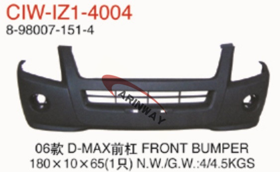 08 D-MAX Front bumper