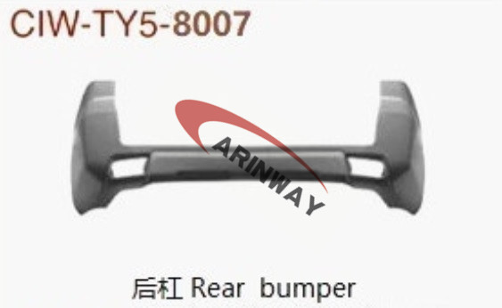 18 prado rear bumper